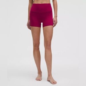 lululemon Align™ High-Rise Short 4" in Magenta Smoke